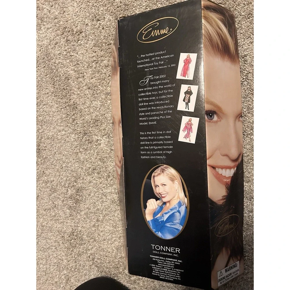 Tonner Emme Elegance EM1201 NRFB Fashion Doll 2002 Collectible Plus Size